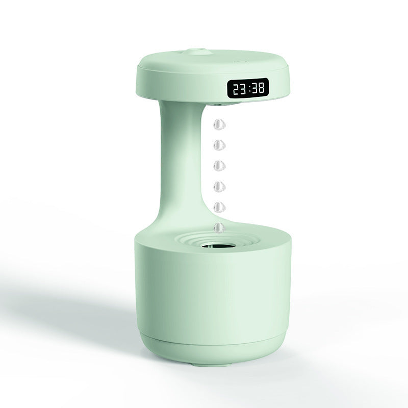 Humidificador ultrasónico antigravedad con gota de agua flotante, difusor de aromas y purificador de aire