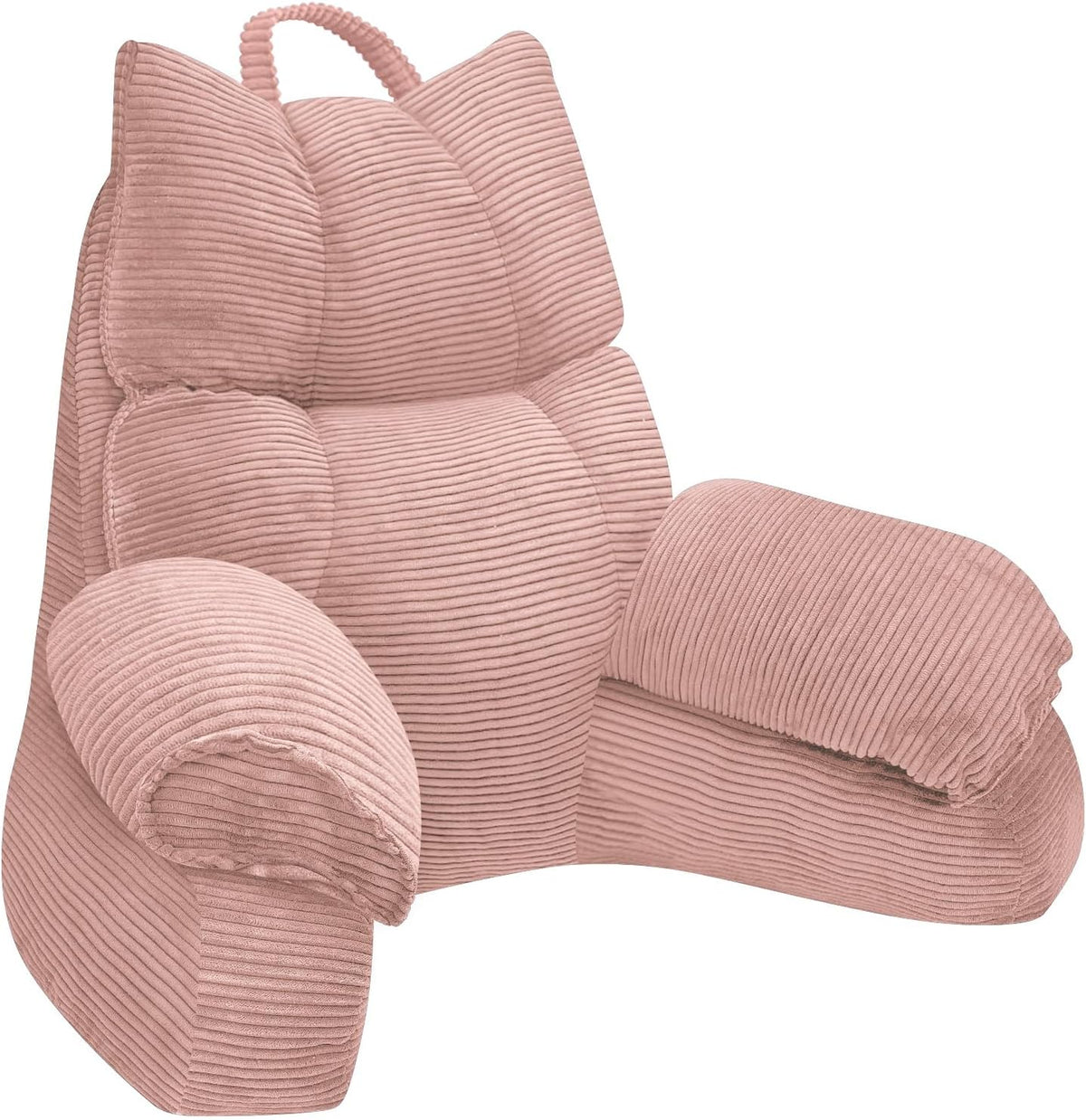 Almohada estructurada para cama con reposabrazos, respaldo y espuma viscoelástica