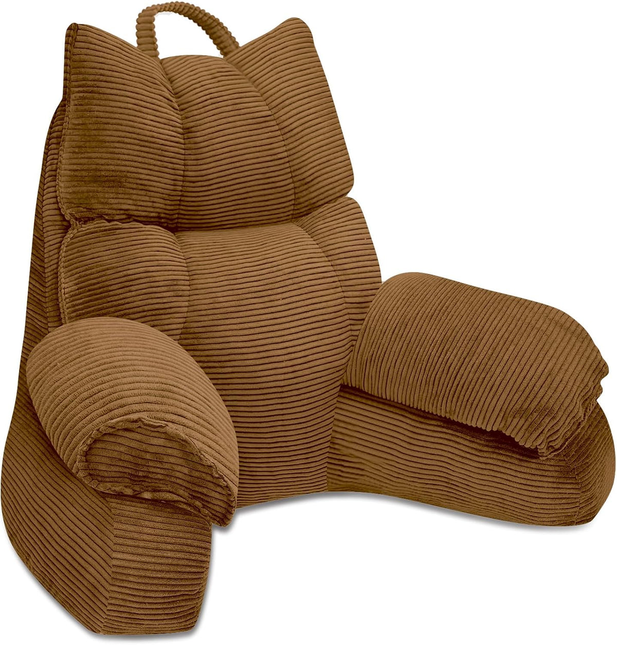 Almohada estructurada para cama con reposabrazos, respaldo y espuma viscoelástica