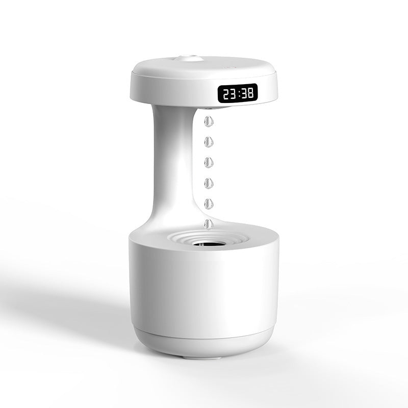 Humidificador ultrasónico antigravedad con gota de agua flotante, difusor de aromas y purificador de aire