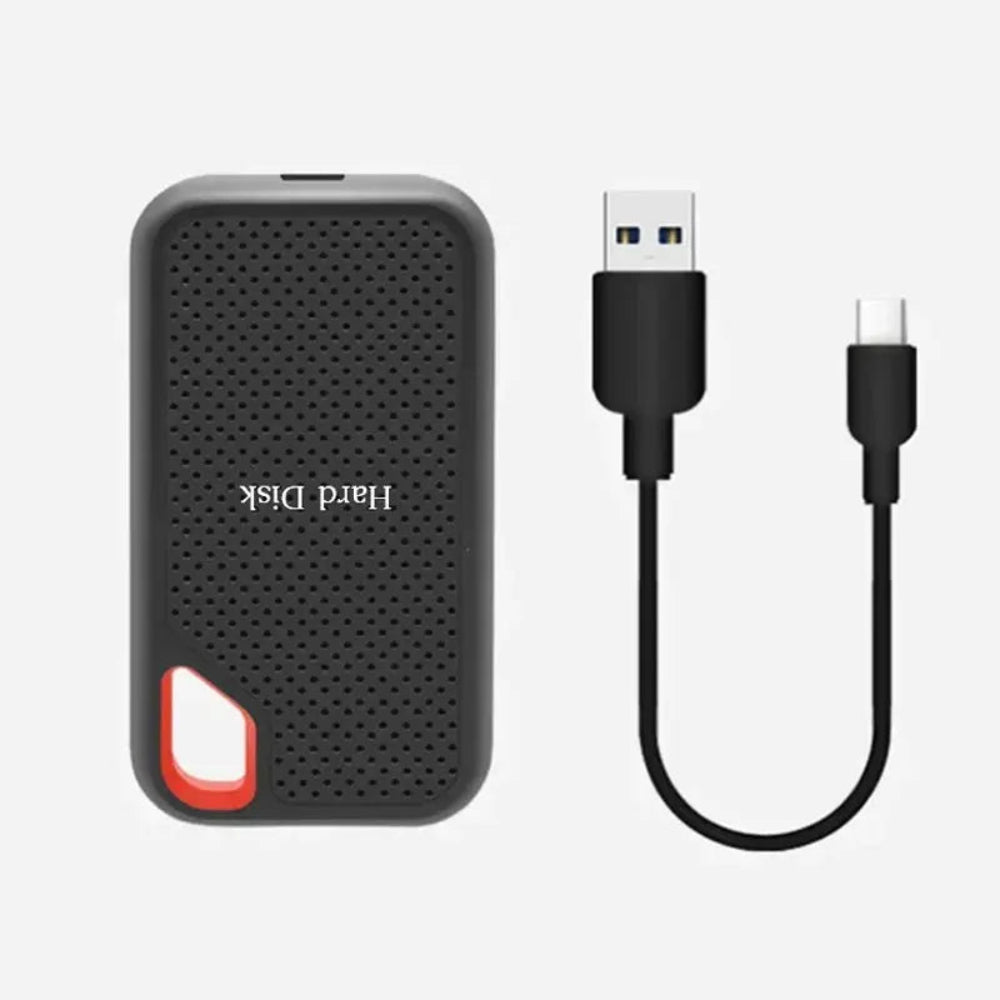 Unidad SSD externa portátil compacta de aleación de aluminio y Type-C