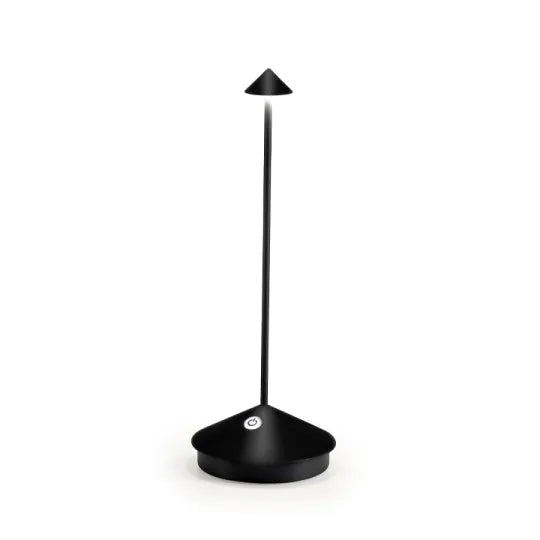 Lámpara de mesa impermeable, inalámbrica, recargable y regulable para interiores y exteriores