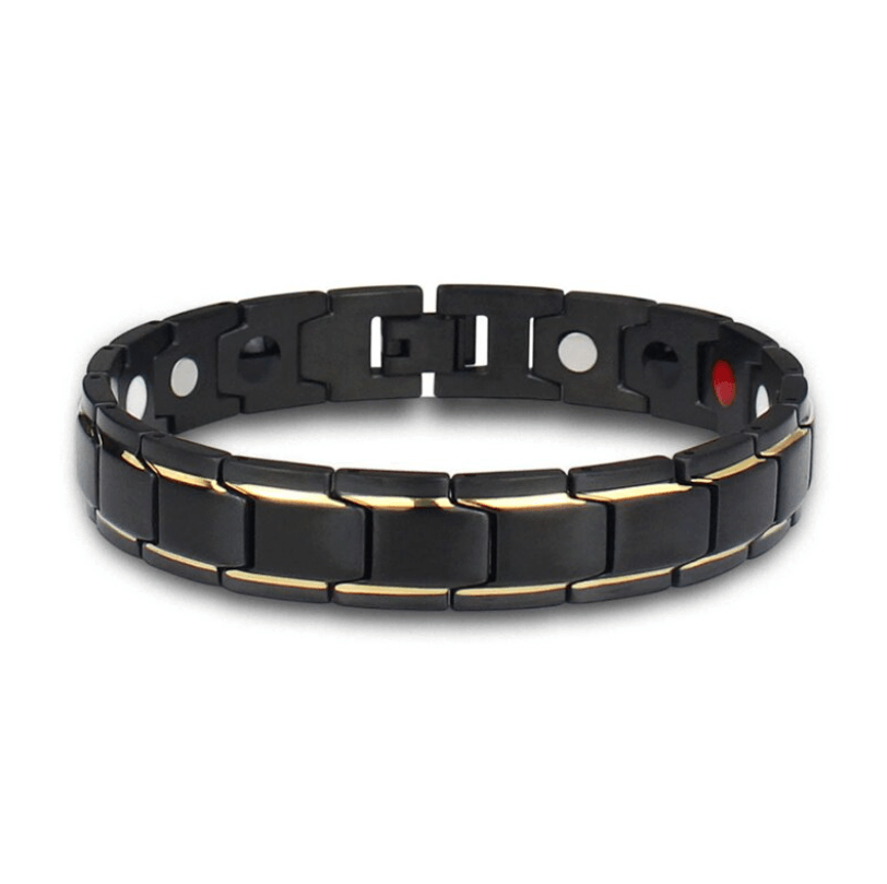 Pulsera magnética de acero inoxidable duradero con infrarrojos para el bienestar