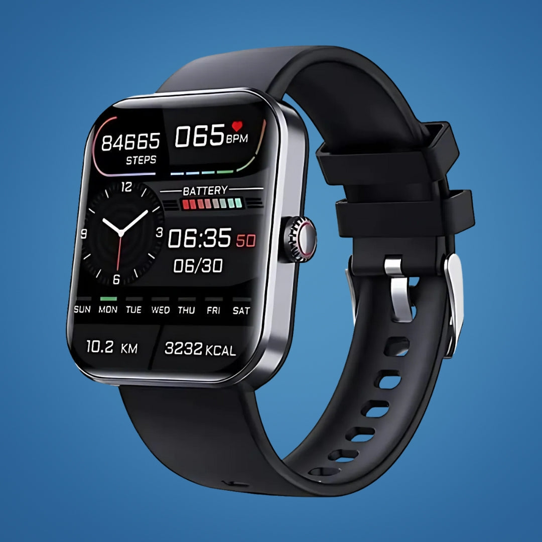 Reloj inteligente ligero con pantalla táctil, seguimiento de actividad física y del sueño