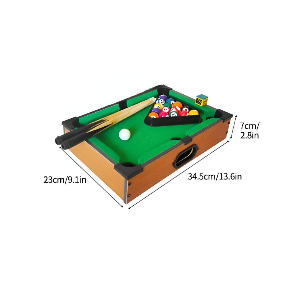 Juguete interactivo para gatos con mesa de billar de fieltro y peluche