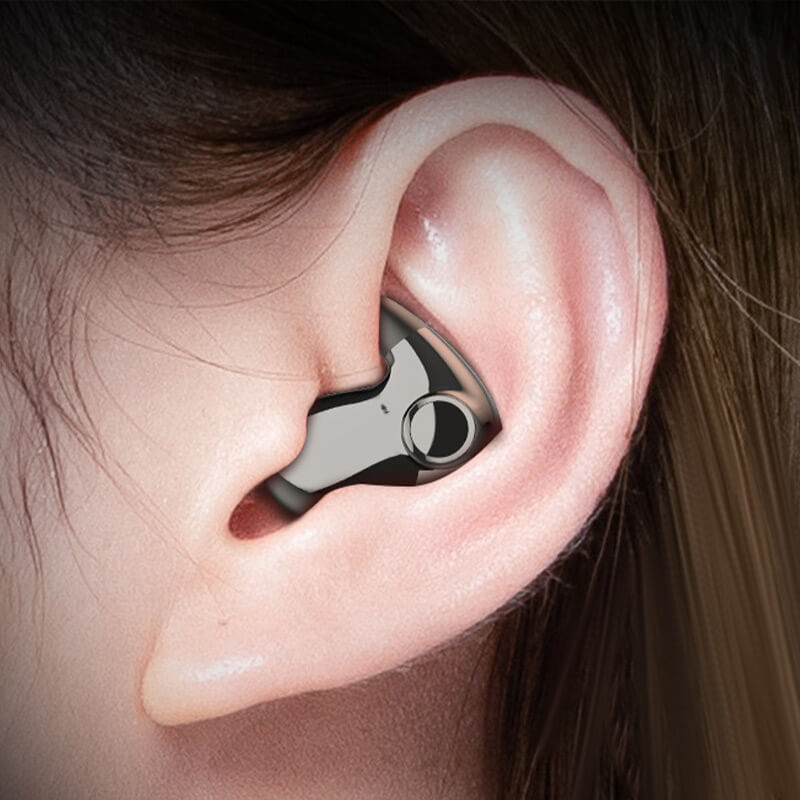 Auriculares inalámbricos ergonómicos ultrafinos e invisibles con cancelación de ruido para dormir