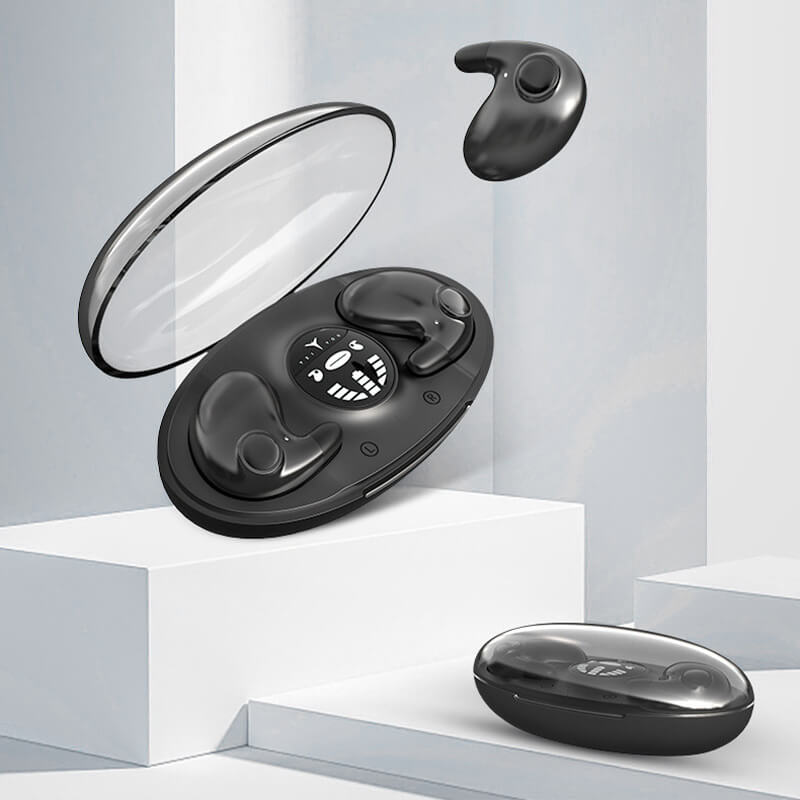 Auriculares inalámbricos ergonómicos ultrafinos e invisibles con cancelación de ruido para dormir