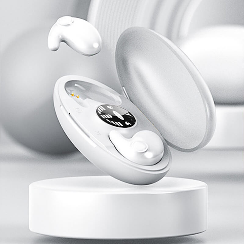 Auriculares inalámbricos ergonómicos ultrafinos e invisibles con cancelación de ruido para dormir