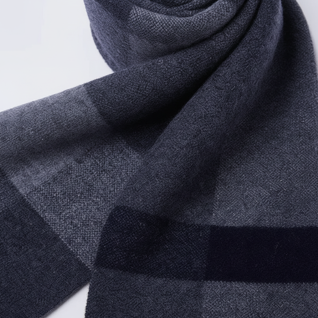 Bufanda de invierno unisex aterciopelada, suave y cortavientos