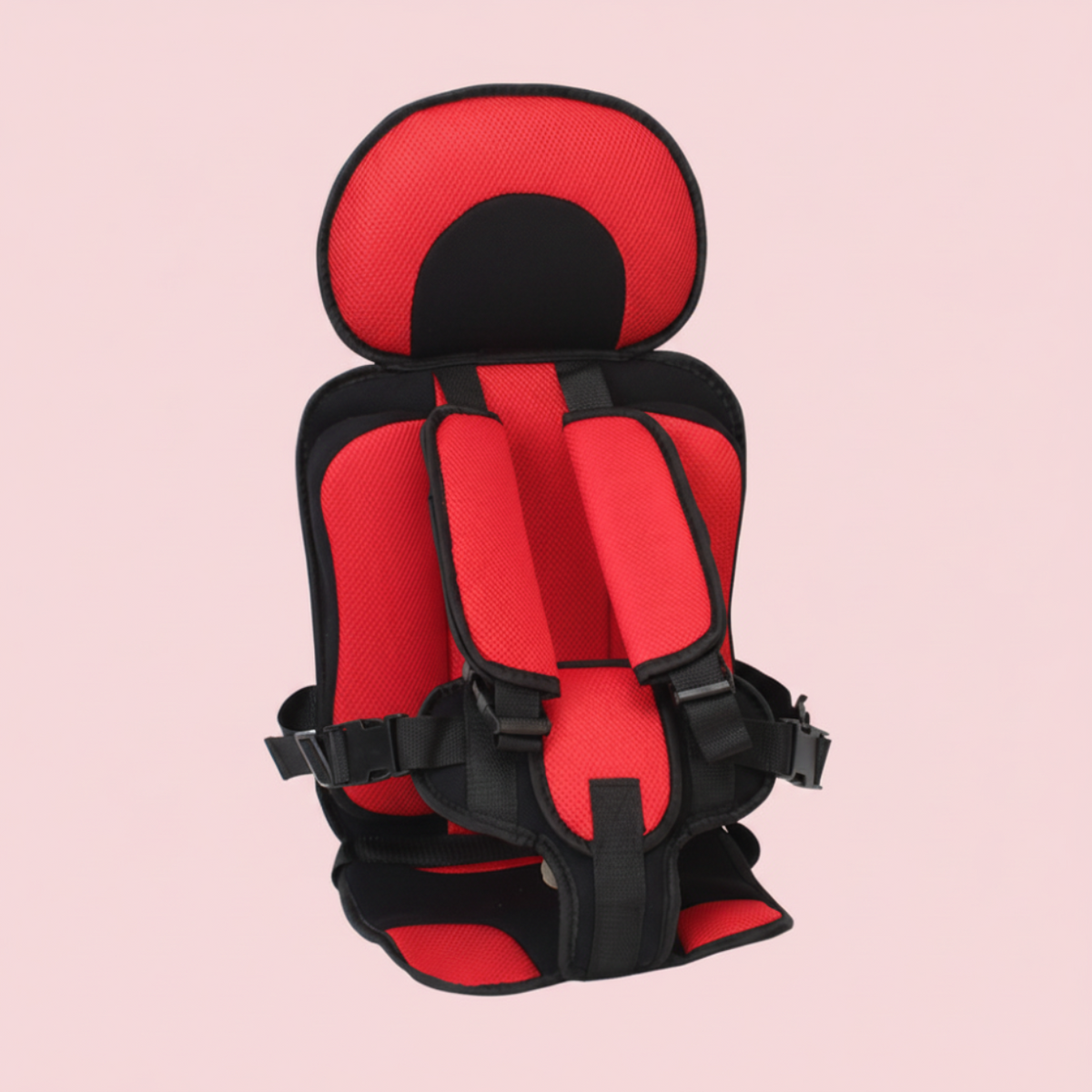 Portabebés plegable y ligero, acolchado, para niños, con arnés y para asiento de automóvil