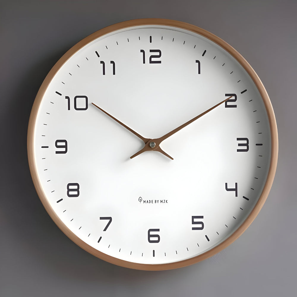 Reloj de pared redondo moderno, decorativo, silencioso y para el hogar