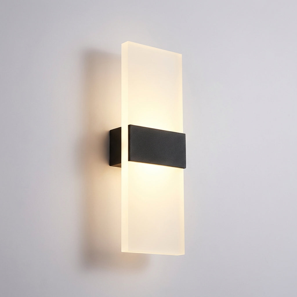 Lámpara de pared recargable con soporte magnético y sensor de movimiento