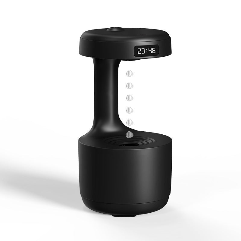 Humidificador ultrasónico antigravedad con gota de agua flotante, difusor de aromas y purificador de aire