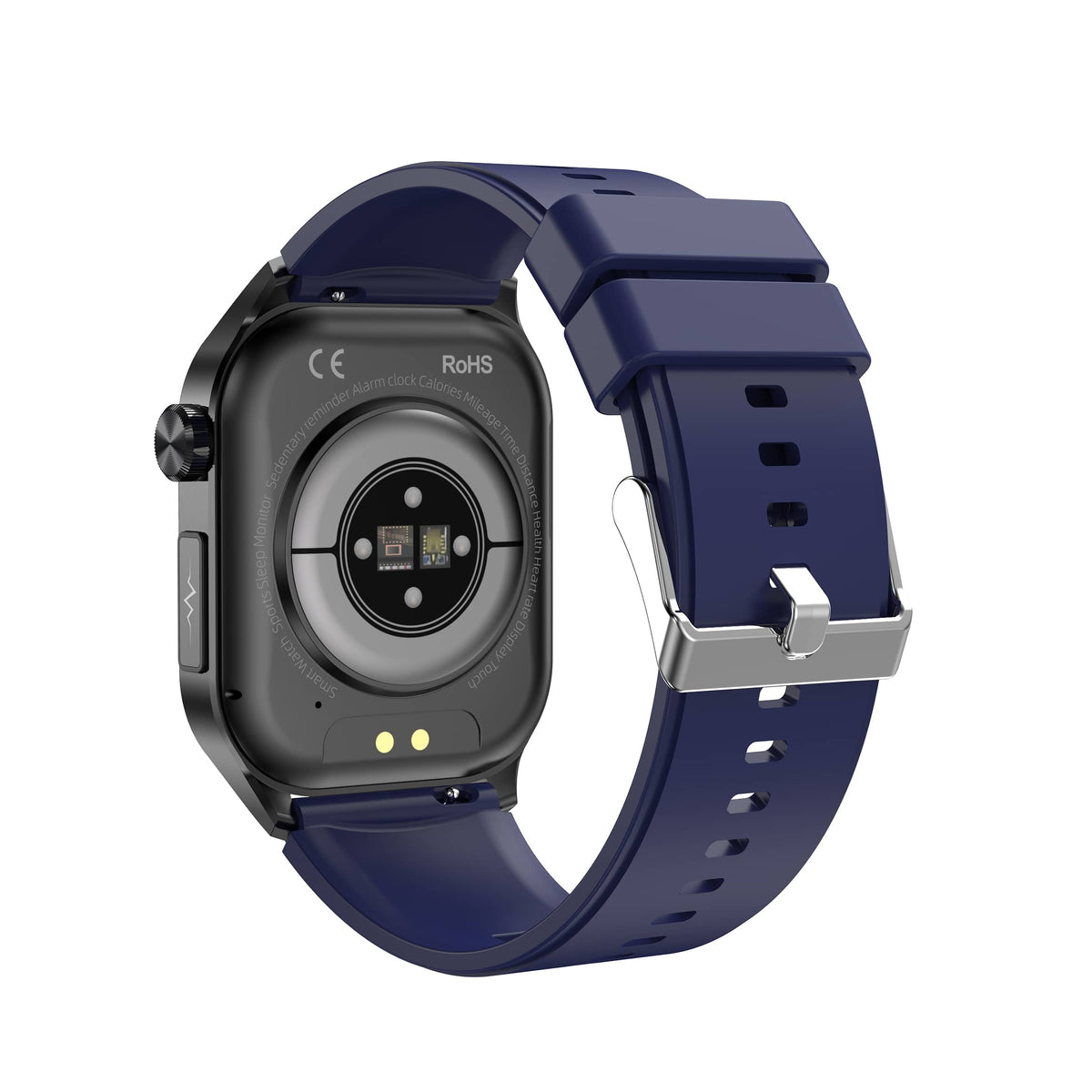 Reloj inteligente resistente al agua con pantalla AMOLED y seguimiento de la frecuencia cardíaca y el ECG