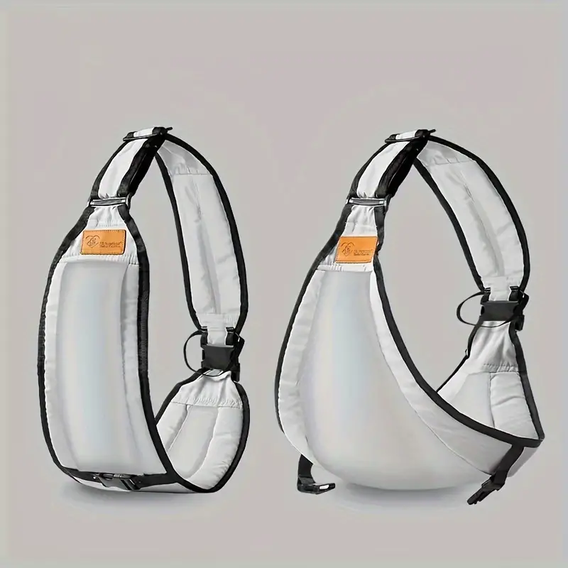 Portabebés ergonómico transpirable, acolchado, ajustable y con múltiples posiciones