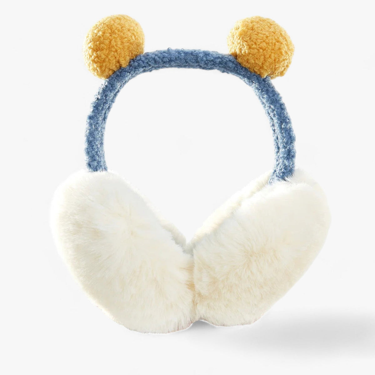 Orejeras de invierno unisex plegables de suave piel sintética