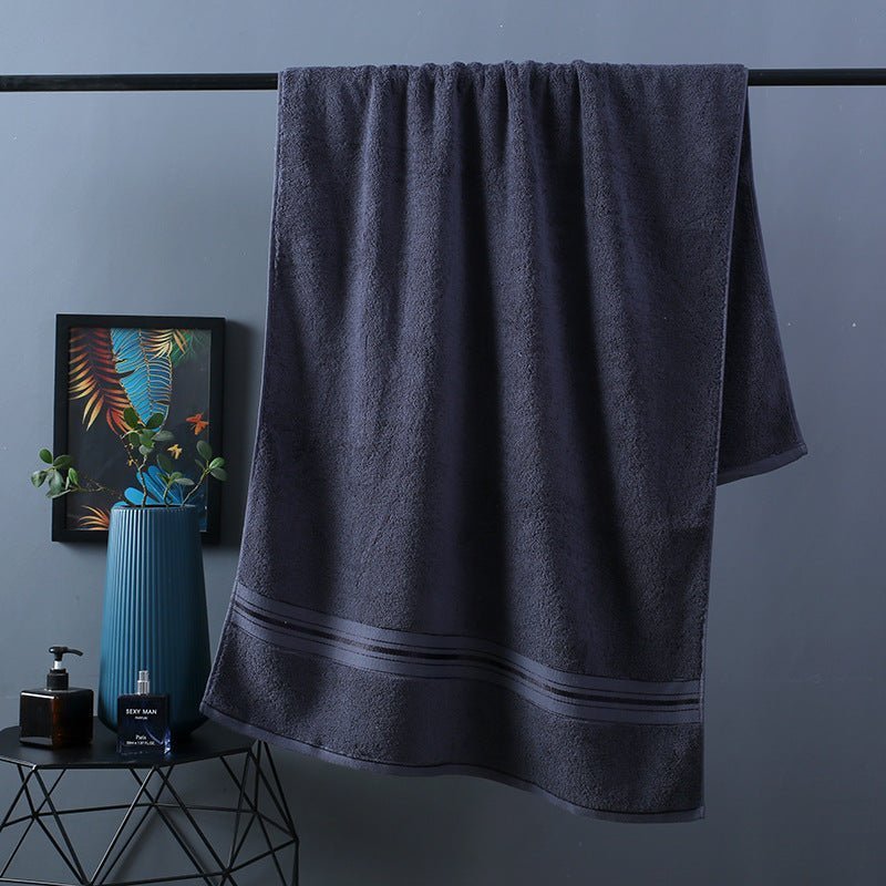 Juego de toallas de baño suaves de algodón egipcio de tejido denso