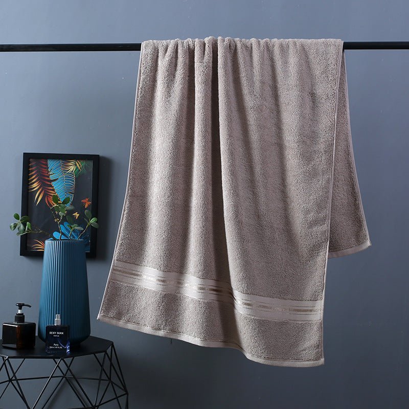 Juego de toallas de baño suaves de algodón egipcio de tejido denso
