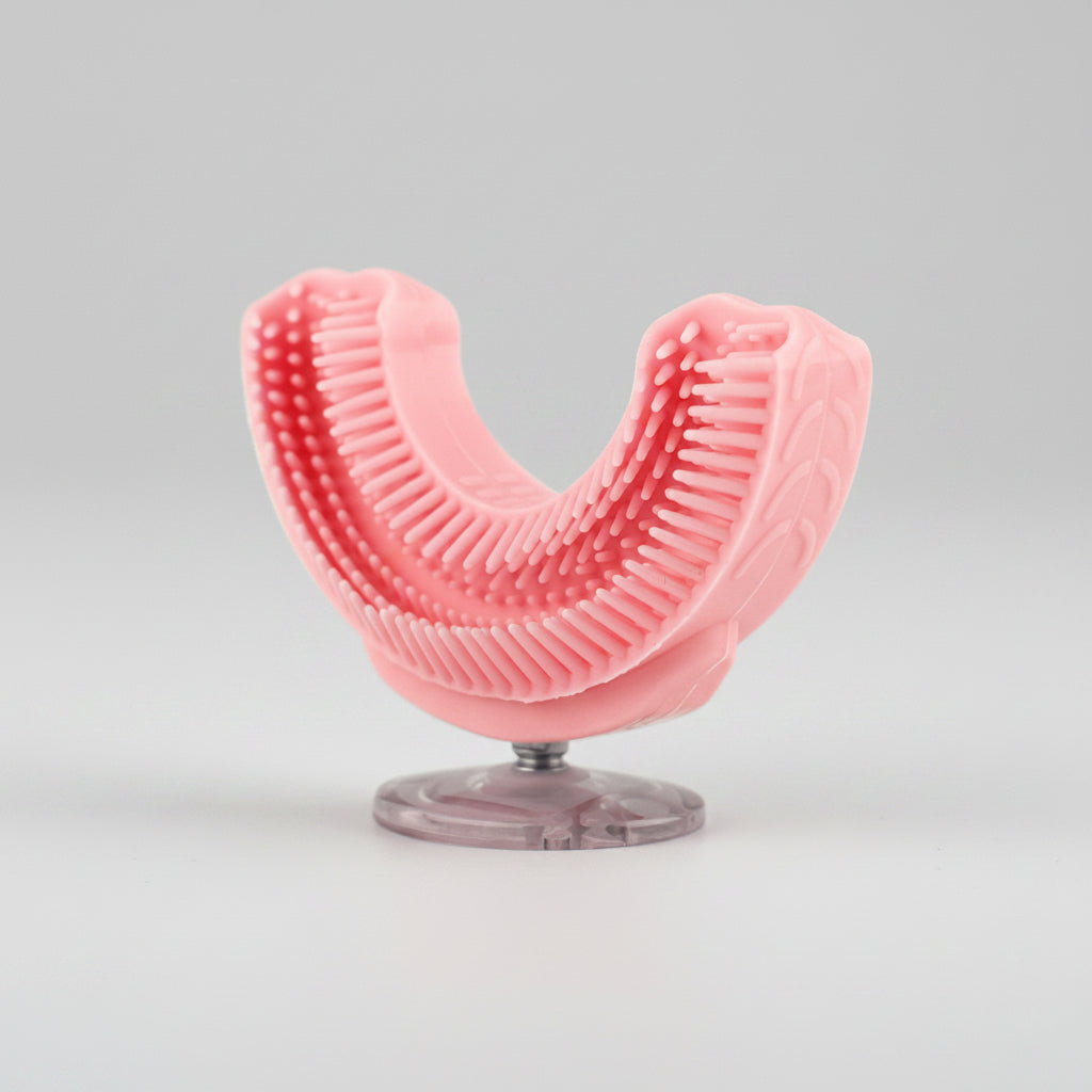 Cepillo de dientes eléctrico sónico infantil, ergonómico y de silicona suave