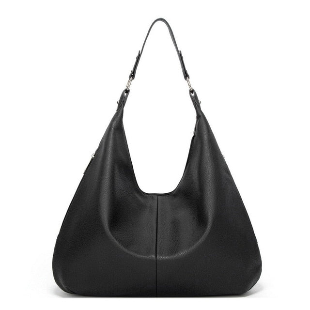 Bolso de hombro espacioso para mujer con cierre de cremallera y correa ajustable
