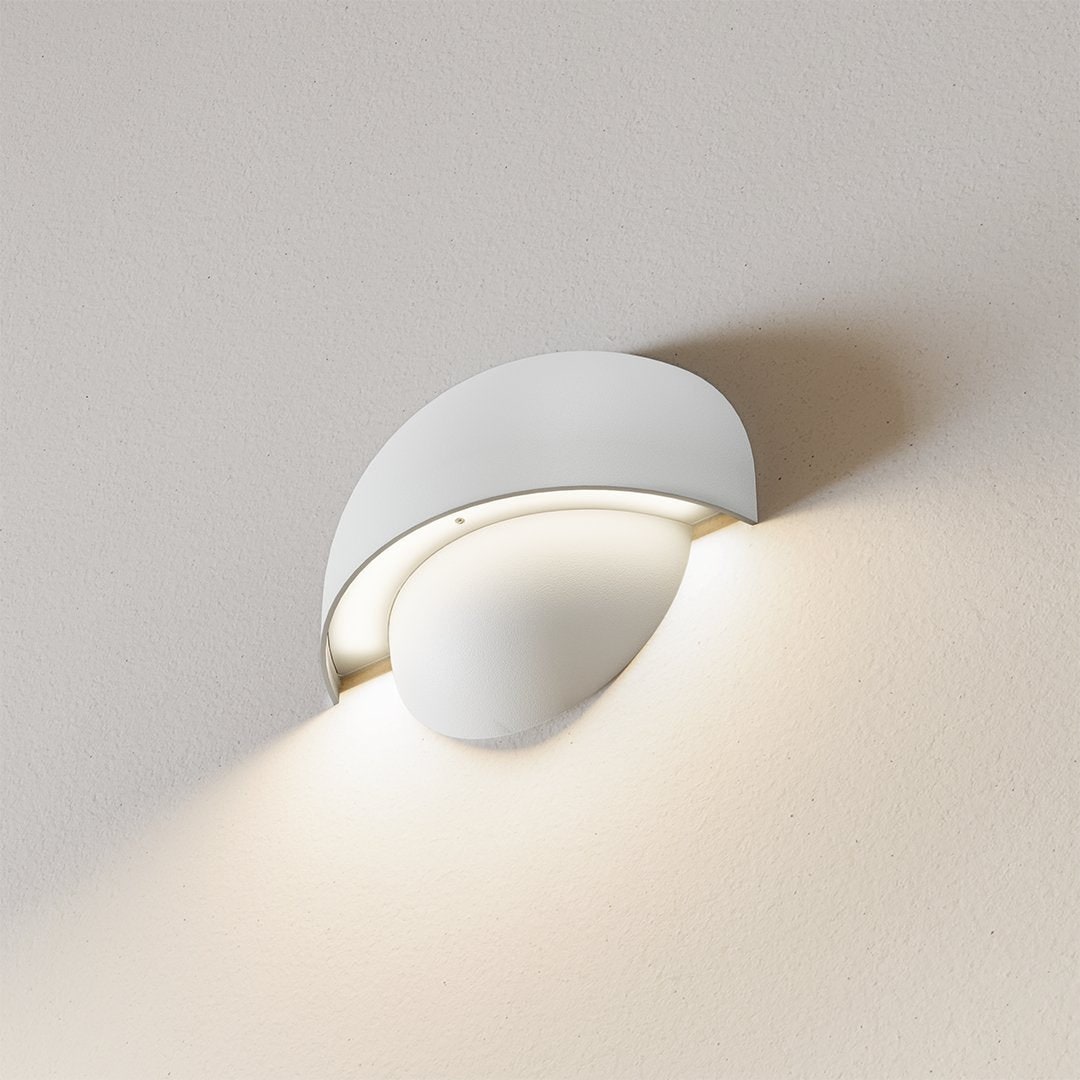 Aplique de pared moderno con sensor de movimiento magnético y alimentación por batería