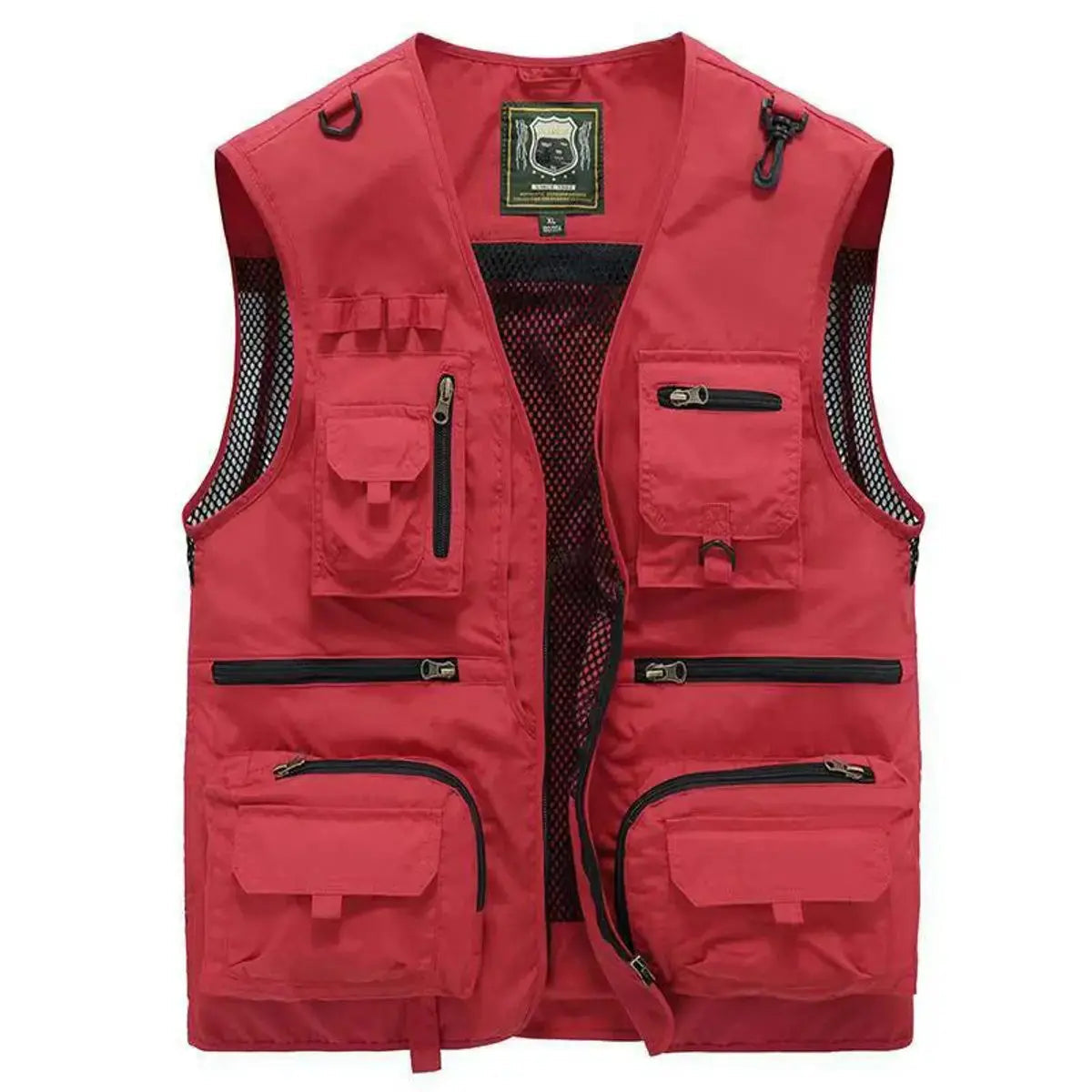 Chaleco multibolsillos para hombre, para pesca y actividades al aire libre, ideal para combinar en otoño e invierno