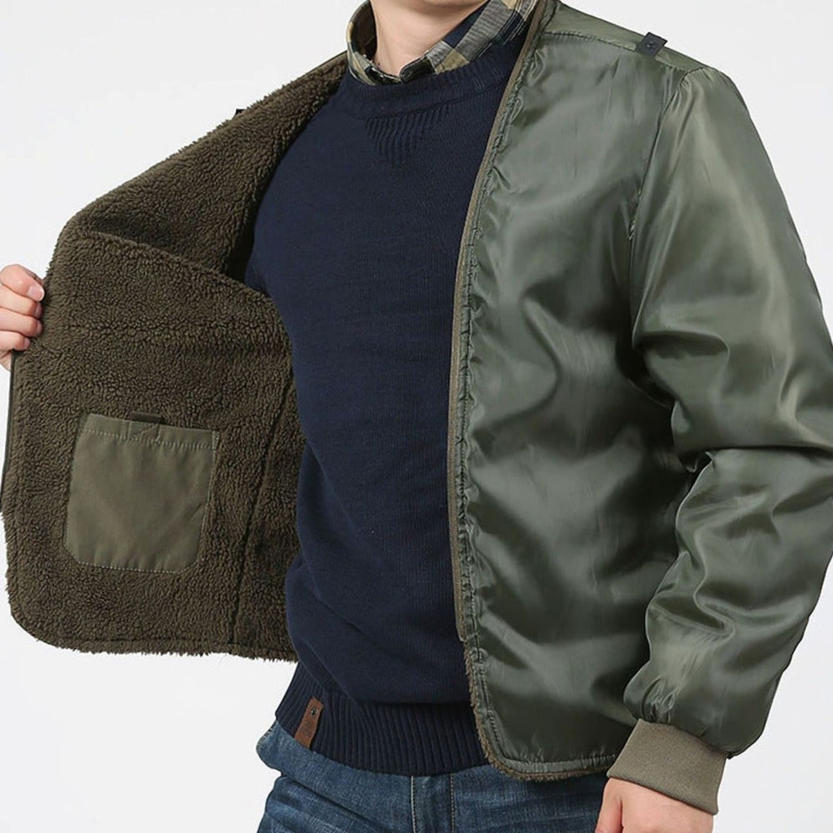 Parka acolchada con capucha para hombre, resistente al agua y con múltiples bolsillos
