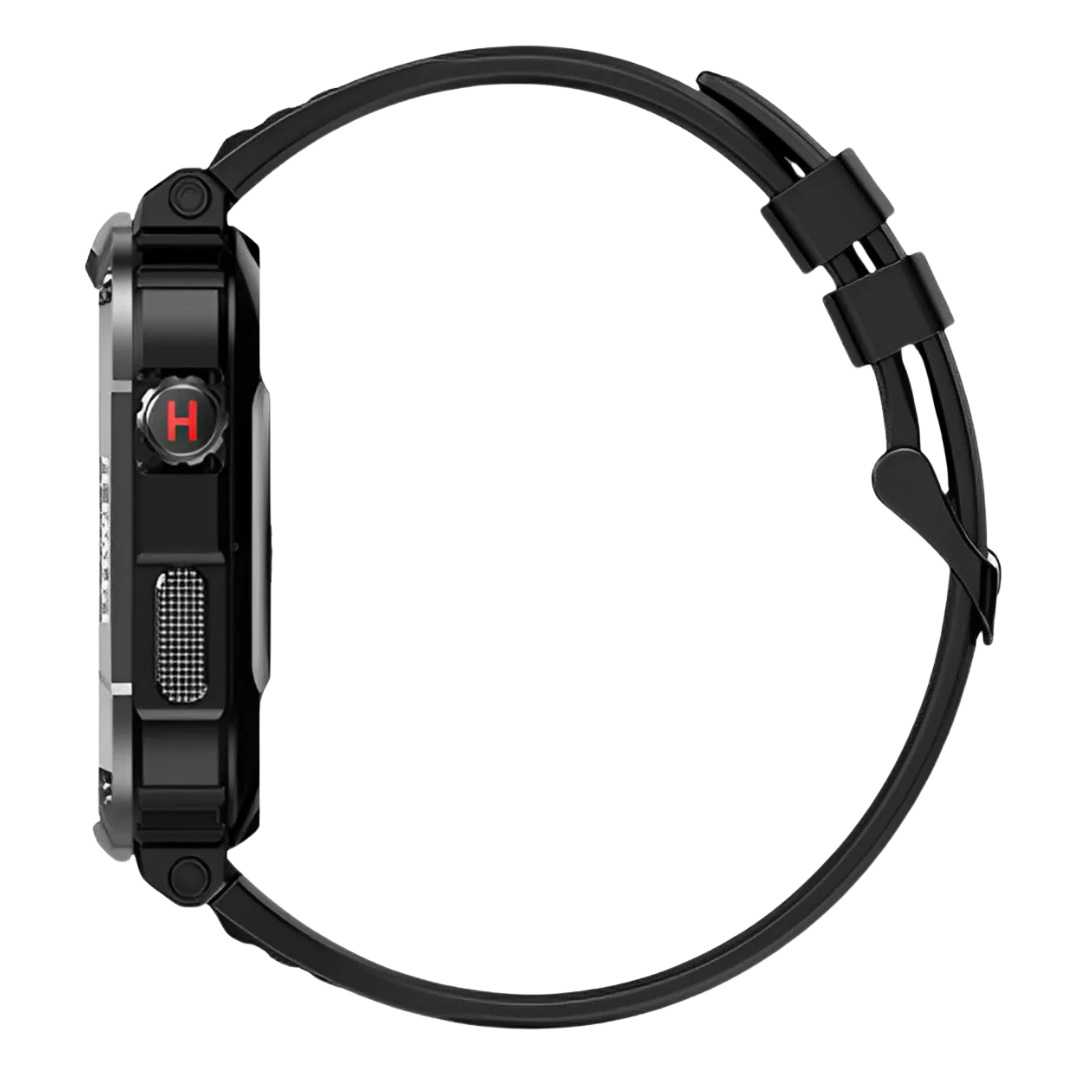 Reloj inteligente resistente a golpes e impermeable, con monitorización de la salud, para hombre