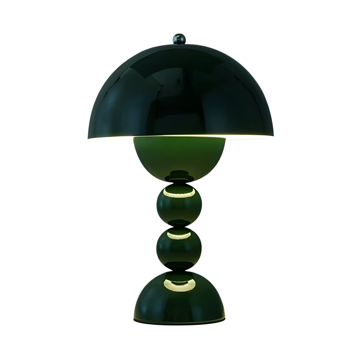 Lámpara de mesa de noche minimalista escandinava con forma de capullo floral y regulable