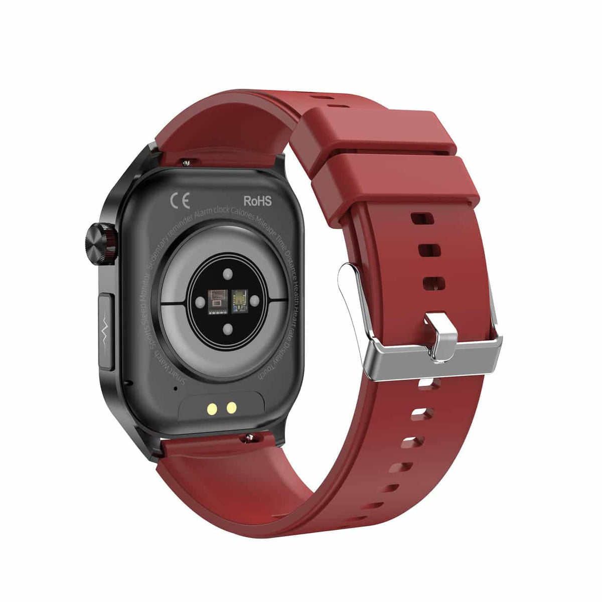 Reloj inteligente compacto con pantalla táctil, monitorización de la salud y seguimiento del ECG y la presión arterial