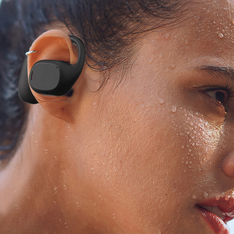 Auriculares deportivos Bluetooth abiertos, con controles táctiles