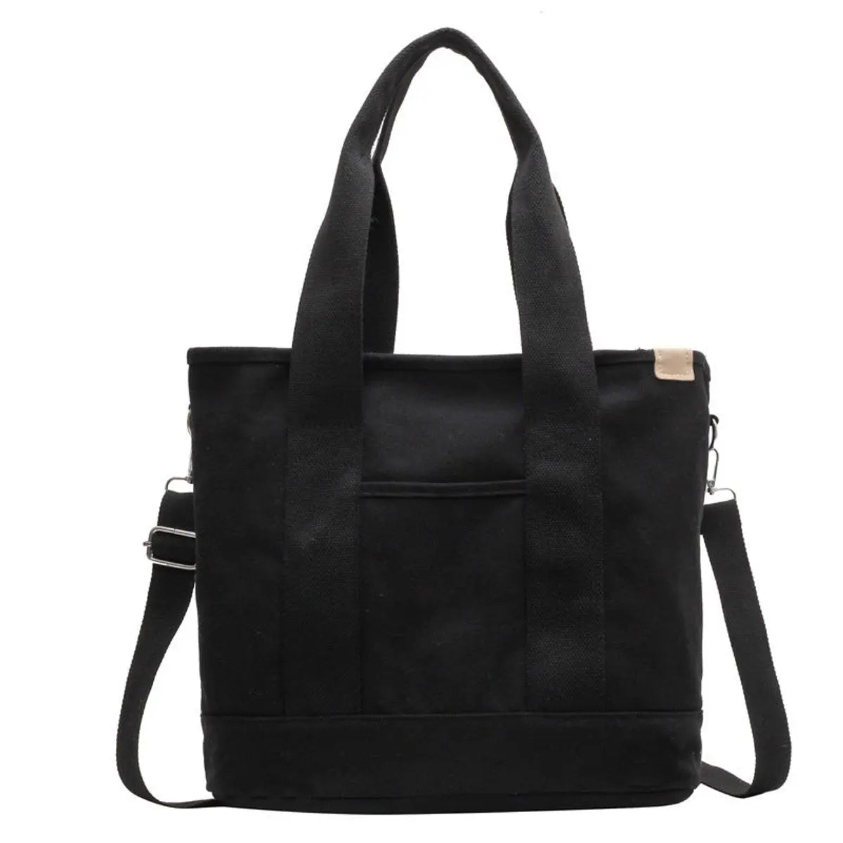 Bolso tote de lona multifunción con correa ajustable para mujer