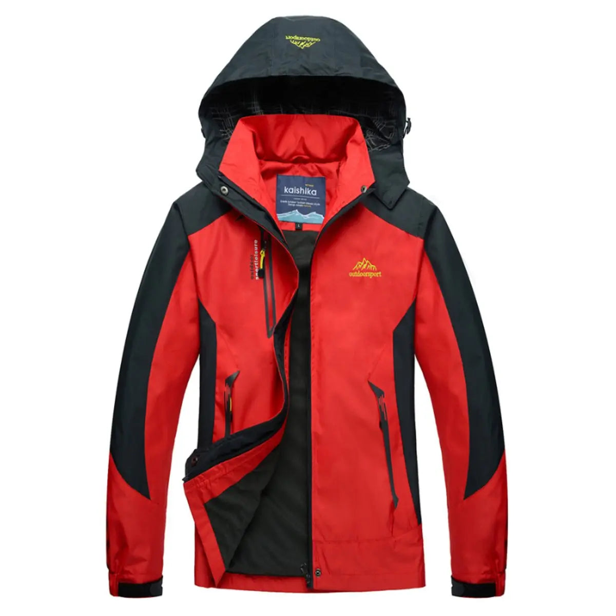 Chaqueta acolchada impermeable con capucha para mujer, para exteriores