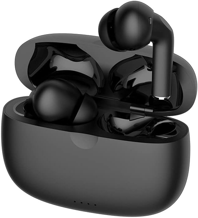 Auriculares Bluetooth inalámbricos compactos, ergonómicos y con cancelación de ruido