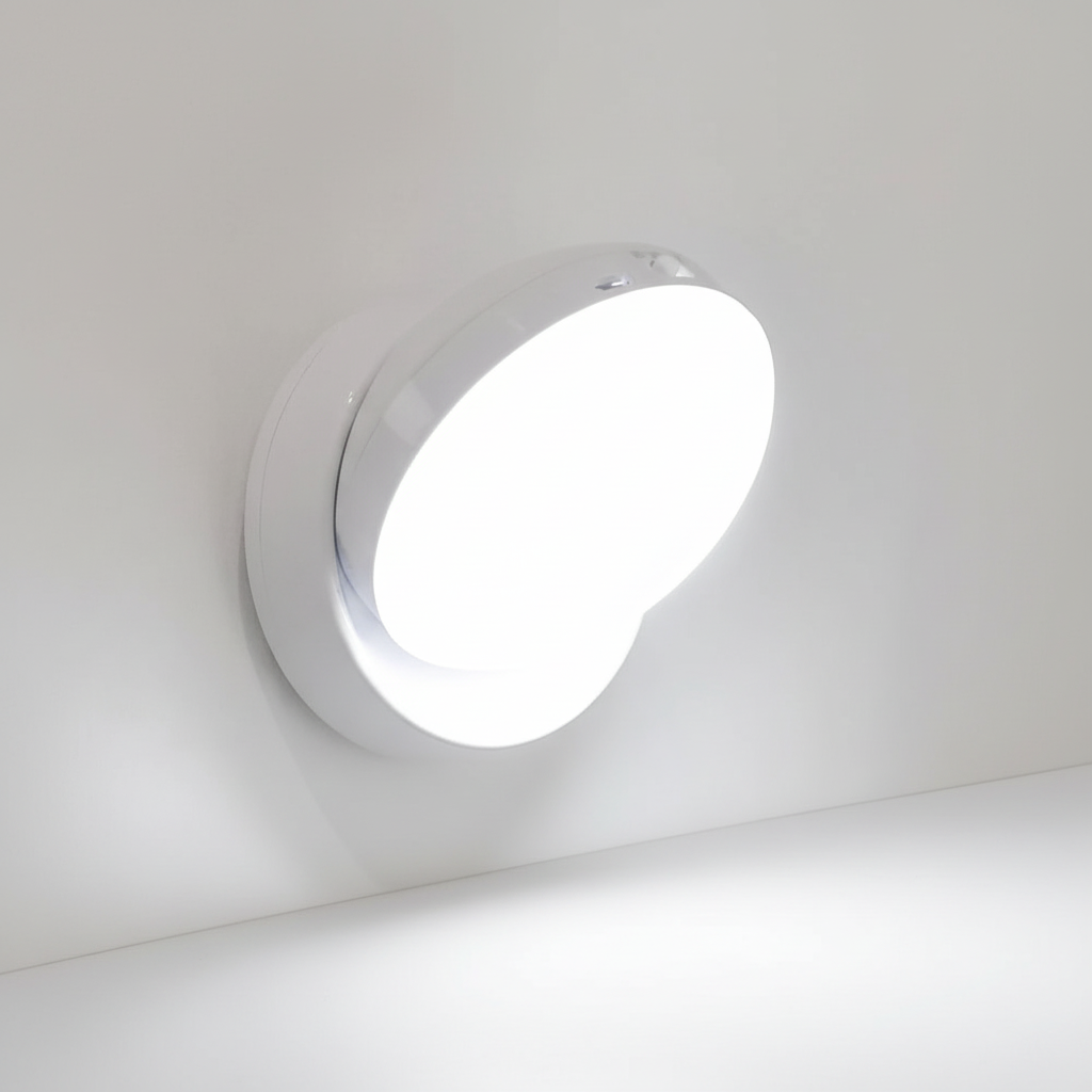 Luz nocturna inalámbrica giratoria para pared con sensor de movimiento