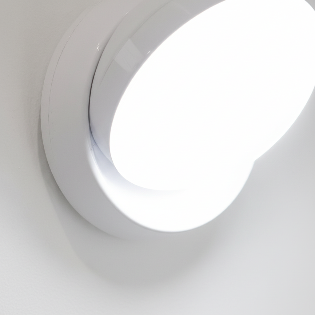 Luz nocturna inalámbrica giratoria para pared con sensor de movimiento