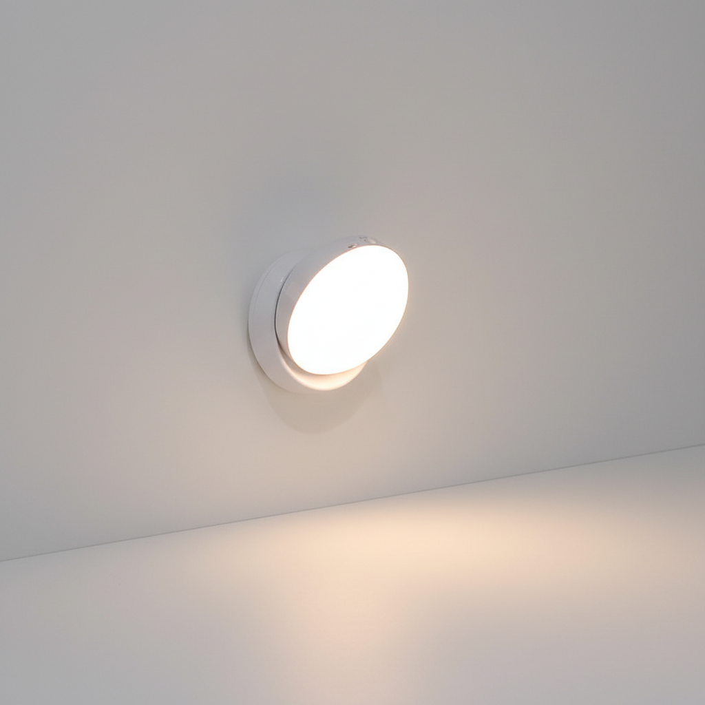 Luz nocturna inalámbrica giratoria para pared con sensor de movimiento