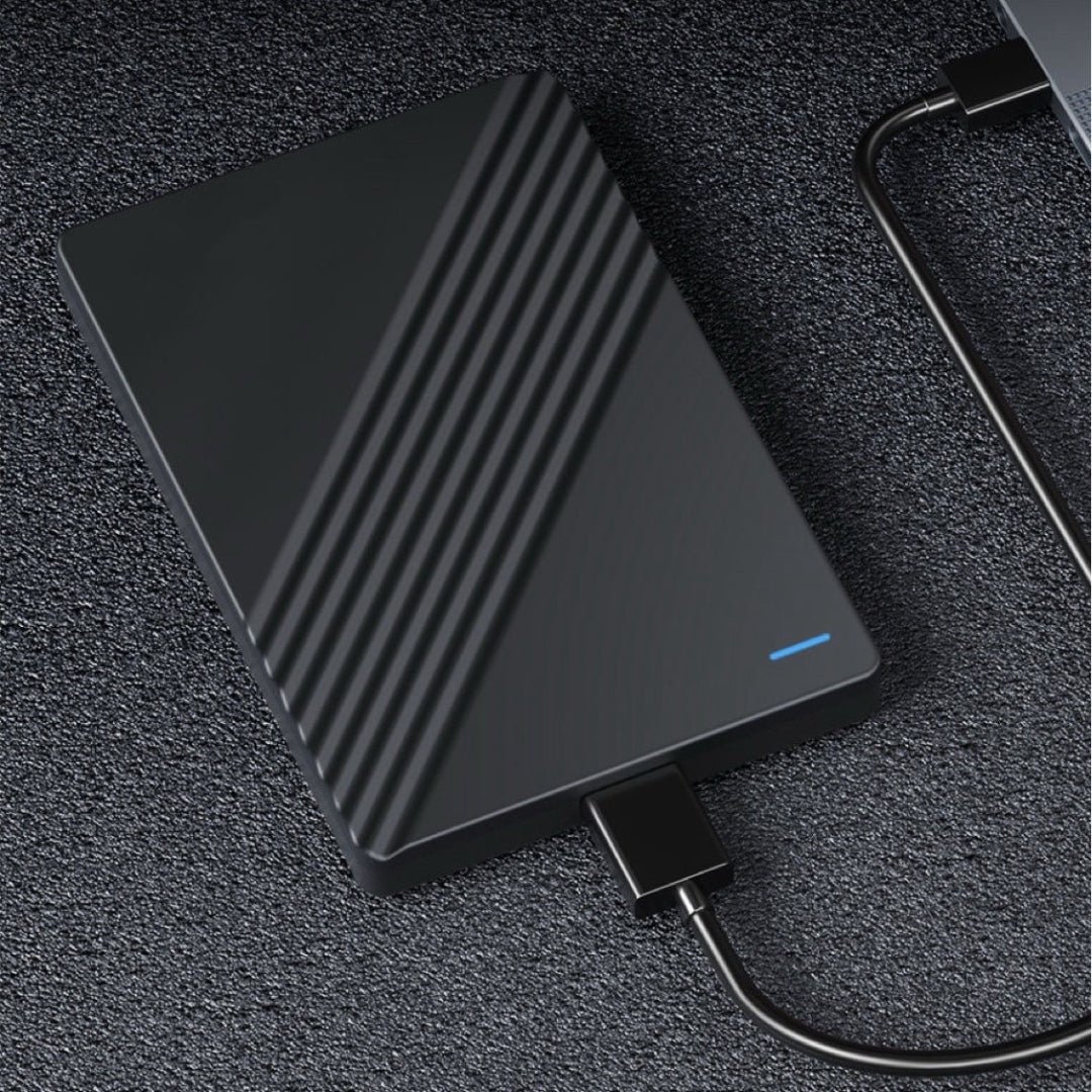 Almacenamiento en disco duro SSD externo portátil, compacto y duradero