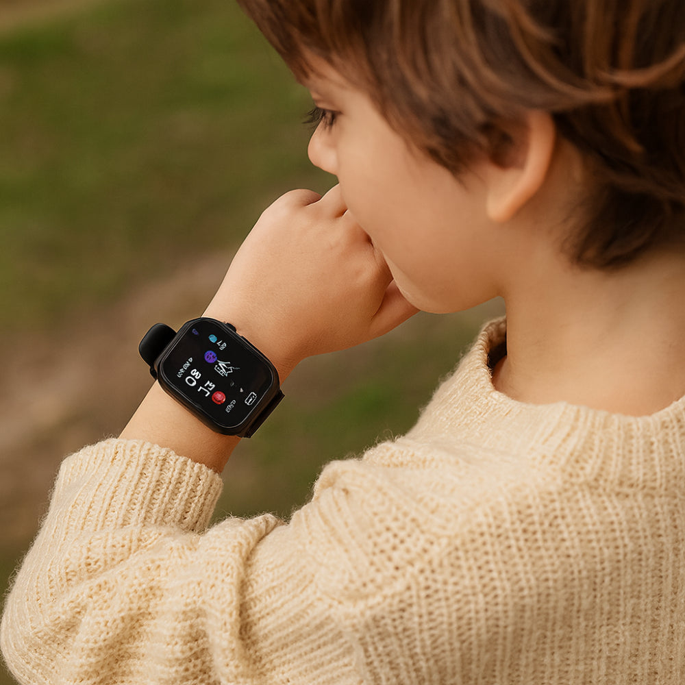 Reloj inteligente infantil impermeable con pantalla táctil, cámara y videollamadas