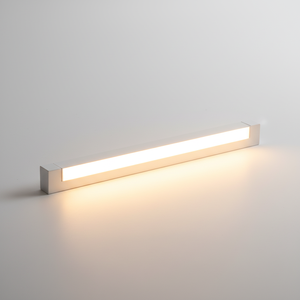 Luz delgada para debajo de armarios, magnética, recargable y con sensor de movimiento
