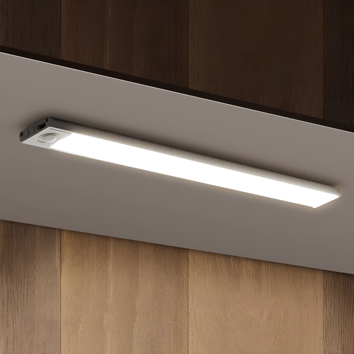 Barra de luz magnética recargable y regulable con sensor de movimiento