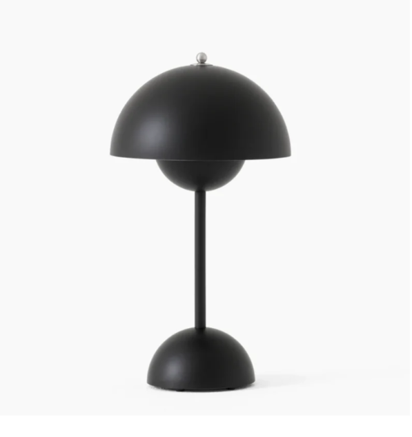 Lámpara de mesa escandinava elegante y minimalista, táctil y regulable