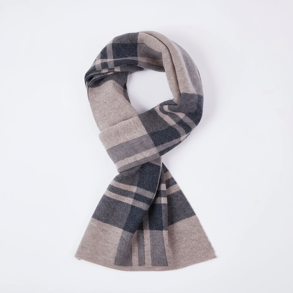 Bufanda de invierno unisex aterciopelada, suave y cortavientos