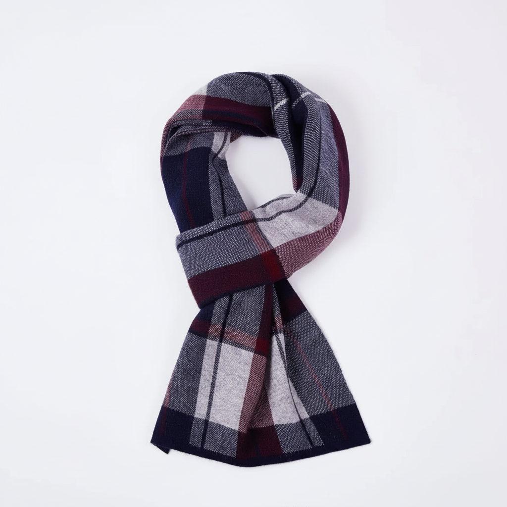 Bufanda de invierno unisex aterciopelada, suave y cortavientos