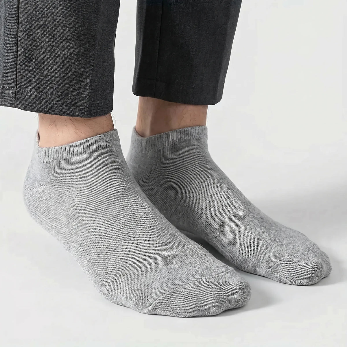 Pack de calcetines tobilleros unisex ligeros y transpirables, de corte bajo para zapatillas