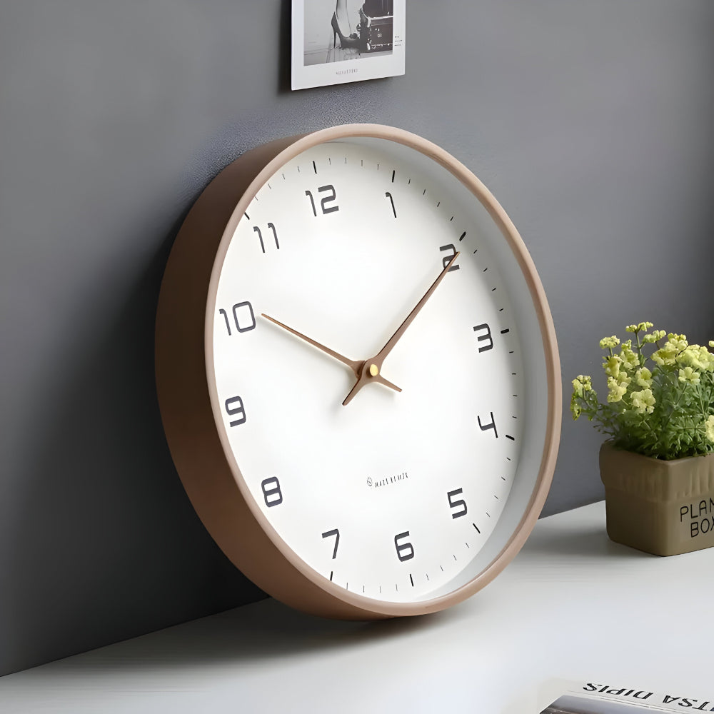 Reloj de pared redondo moderno, decorativo, silencioso y para el hogar