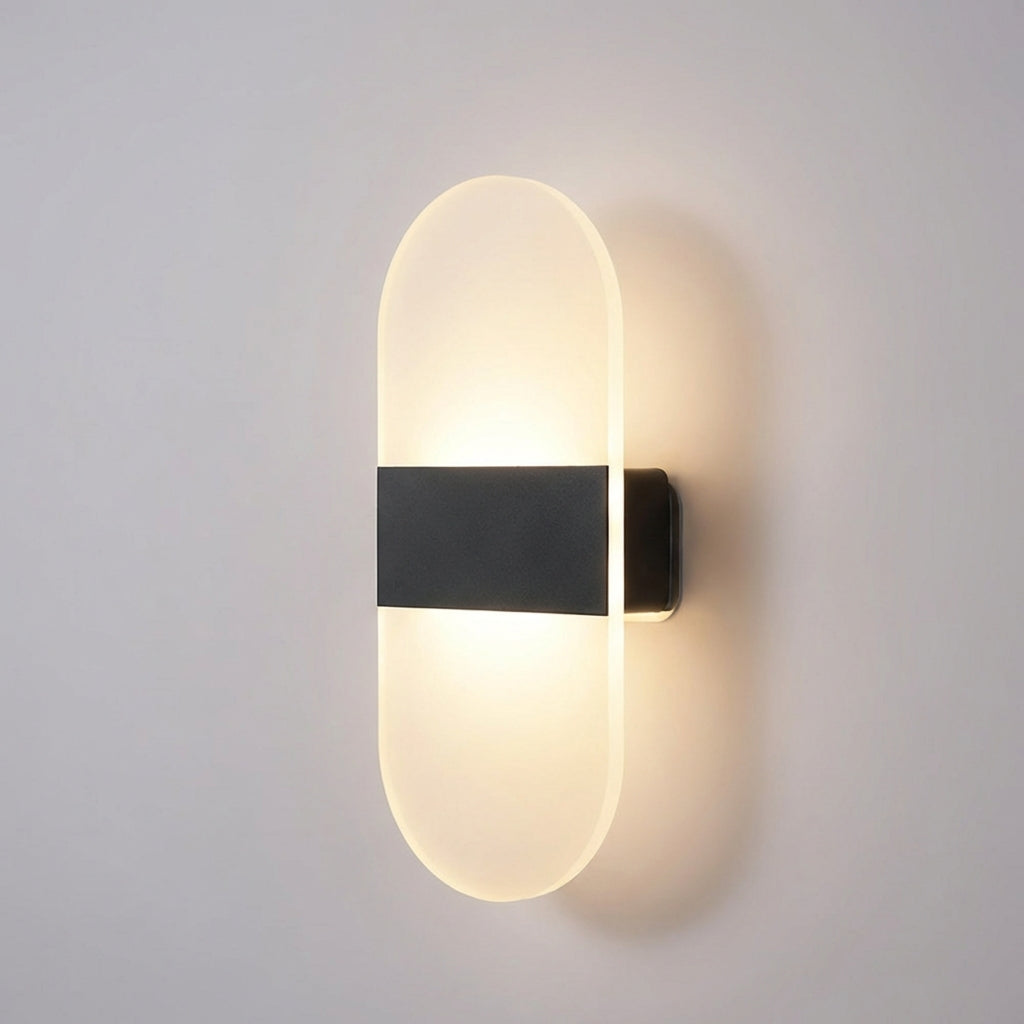 Lámpara de pared recargable con soporte magnético y sensor de movimiento