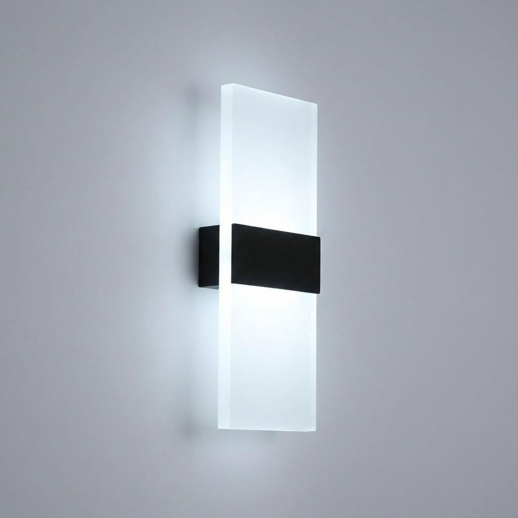 Lámpara de pared recargable con soporte magnético y sensor de movimiento
