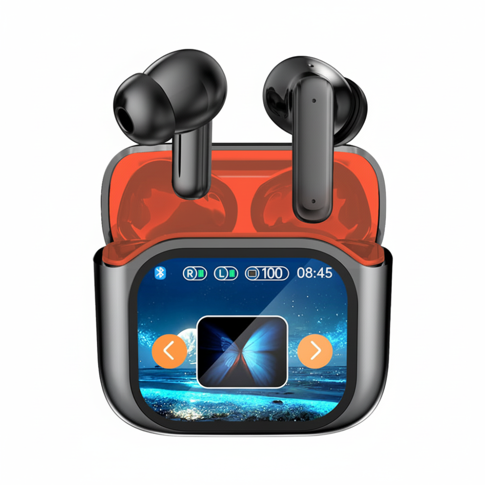 Auriculares inalámbricos recargables con control táctil, reducción de ruido y traducción