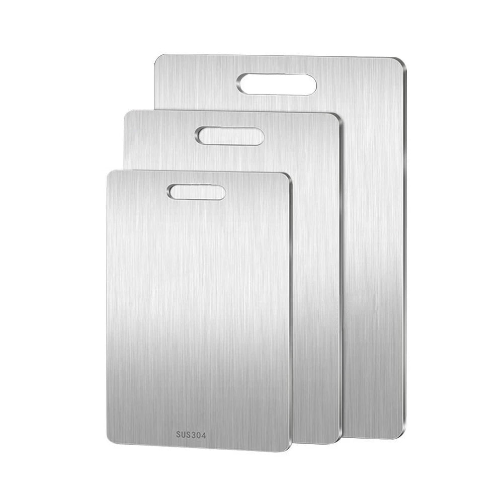 Tabla de cortar de cocina de polietileno reforzado de doble cara y resistente al moho